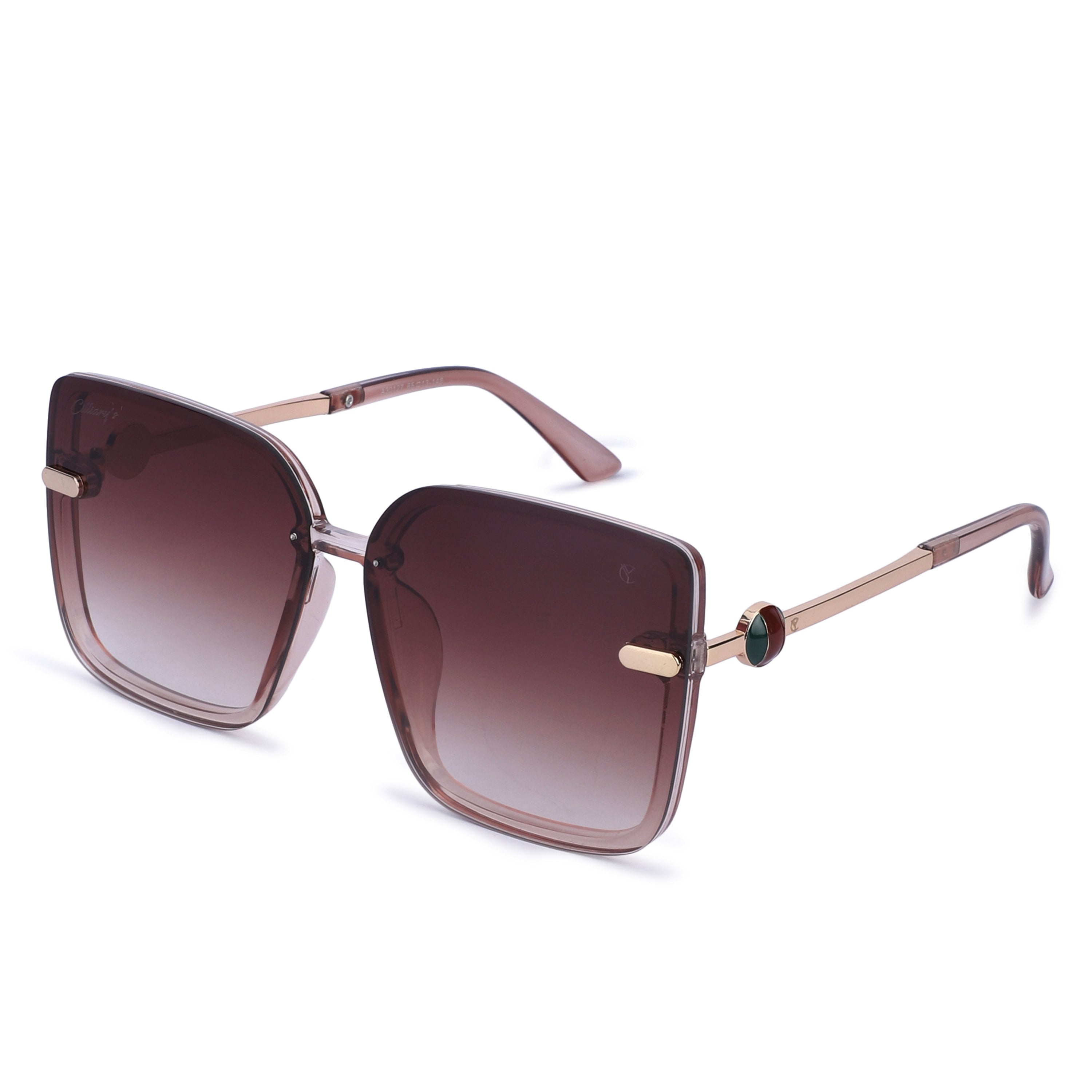 30127 BeigeLuxe Womens Sunglass (TransBrown)
