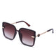 30127 BeigeLuxe Womens Sunglass (Brown)