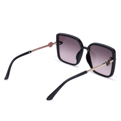 30127 BeigeLuxe Womens Sunglass (BlackPink)