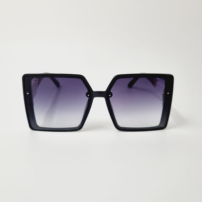 Radikle ( Women, Square, Oversized ) Black Purple