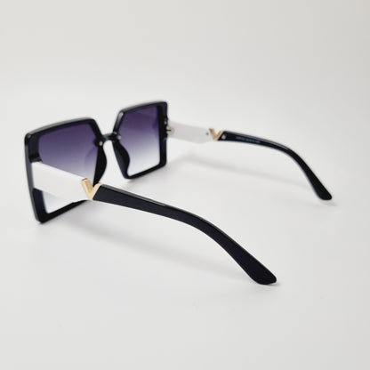 Radikle ( Women, Square, Oversized ) Black Purple