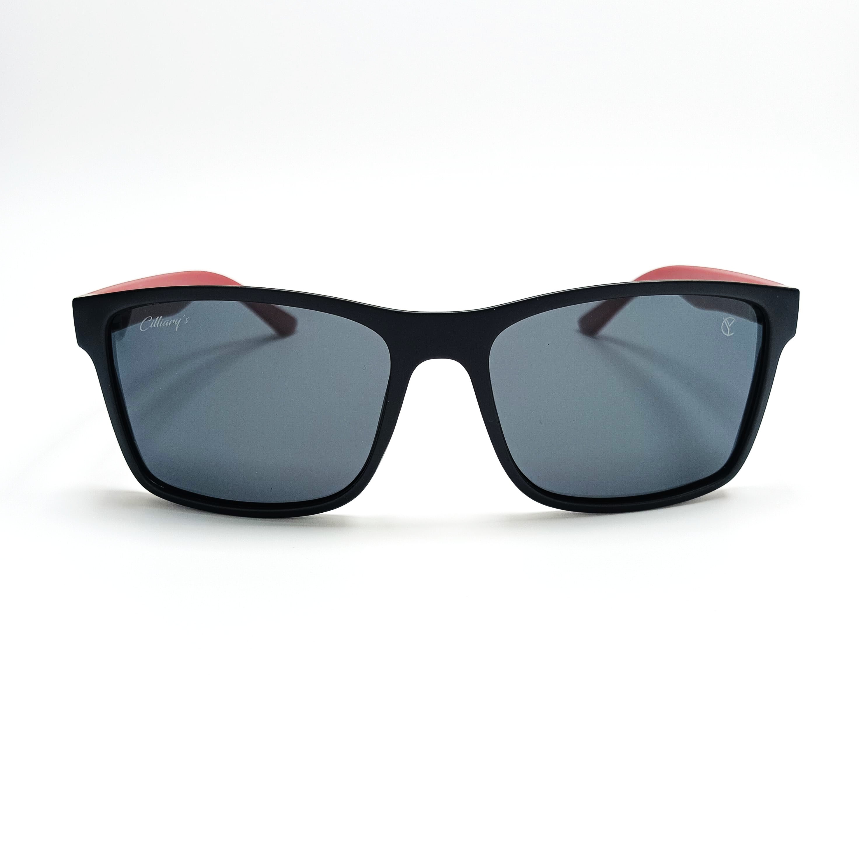 Blaze Polarized Matte Black & red (Mens)