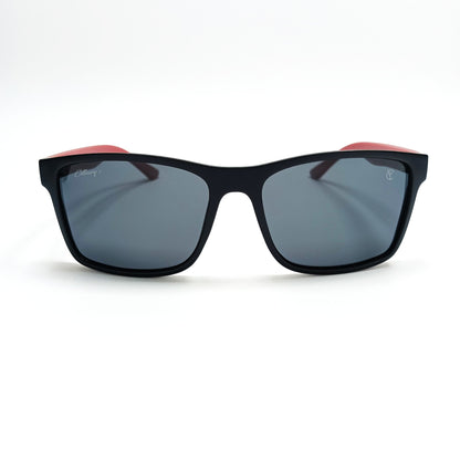 Blaze Polarized Matte Black & red (Mens)