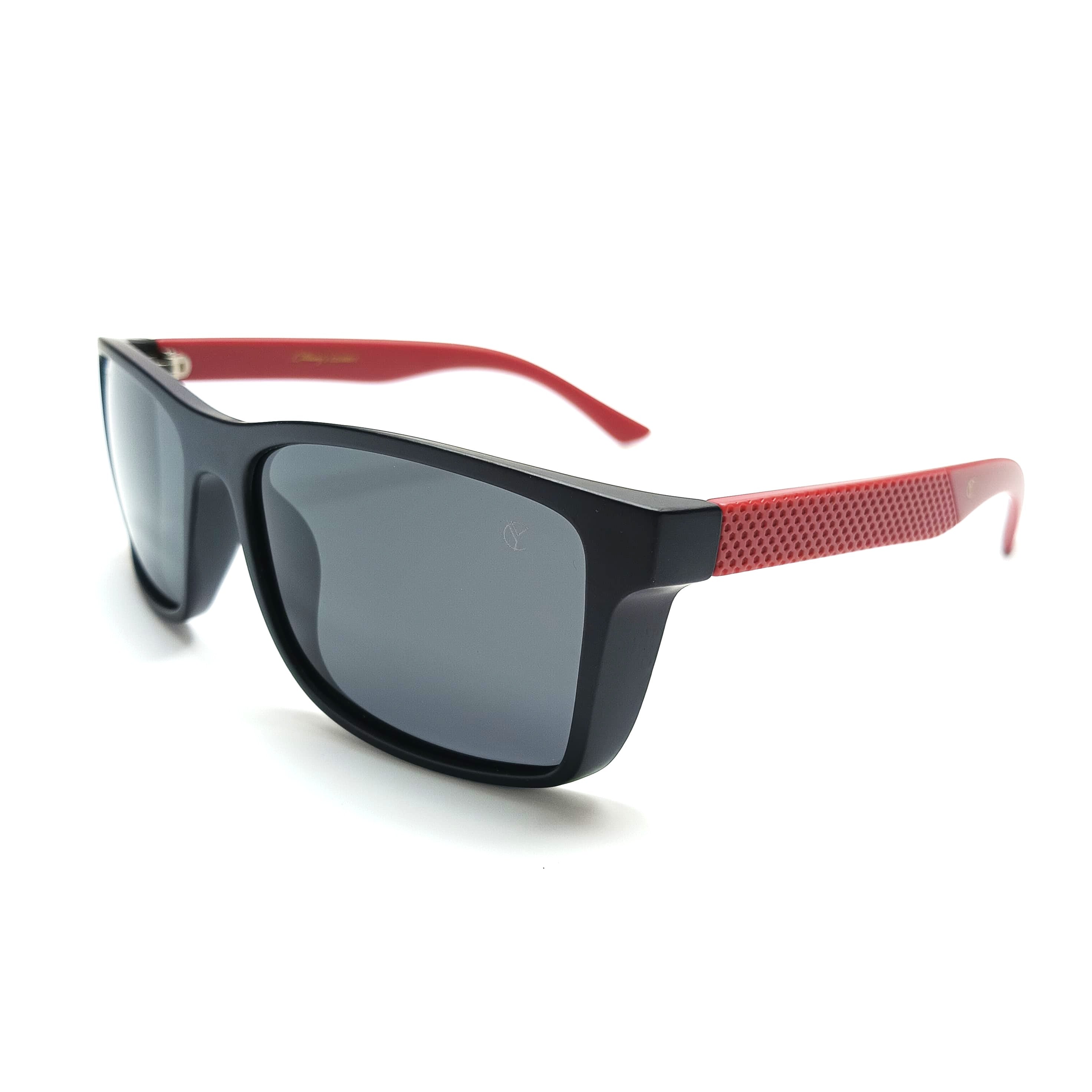 Blaze Polarized Matte Black & red (Mens)