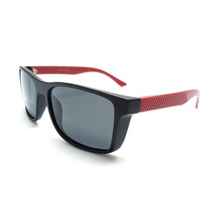 Blaze Polarized Matte Black & red (Mens)