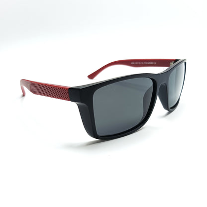 Blaze Polarized Matte Black & red (Mens)