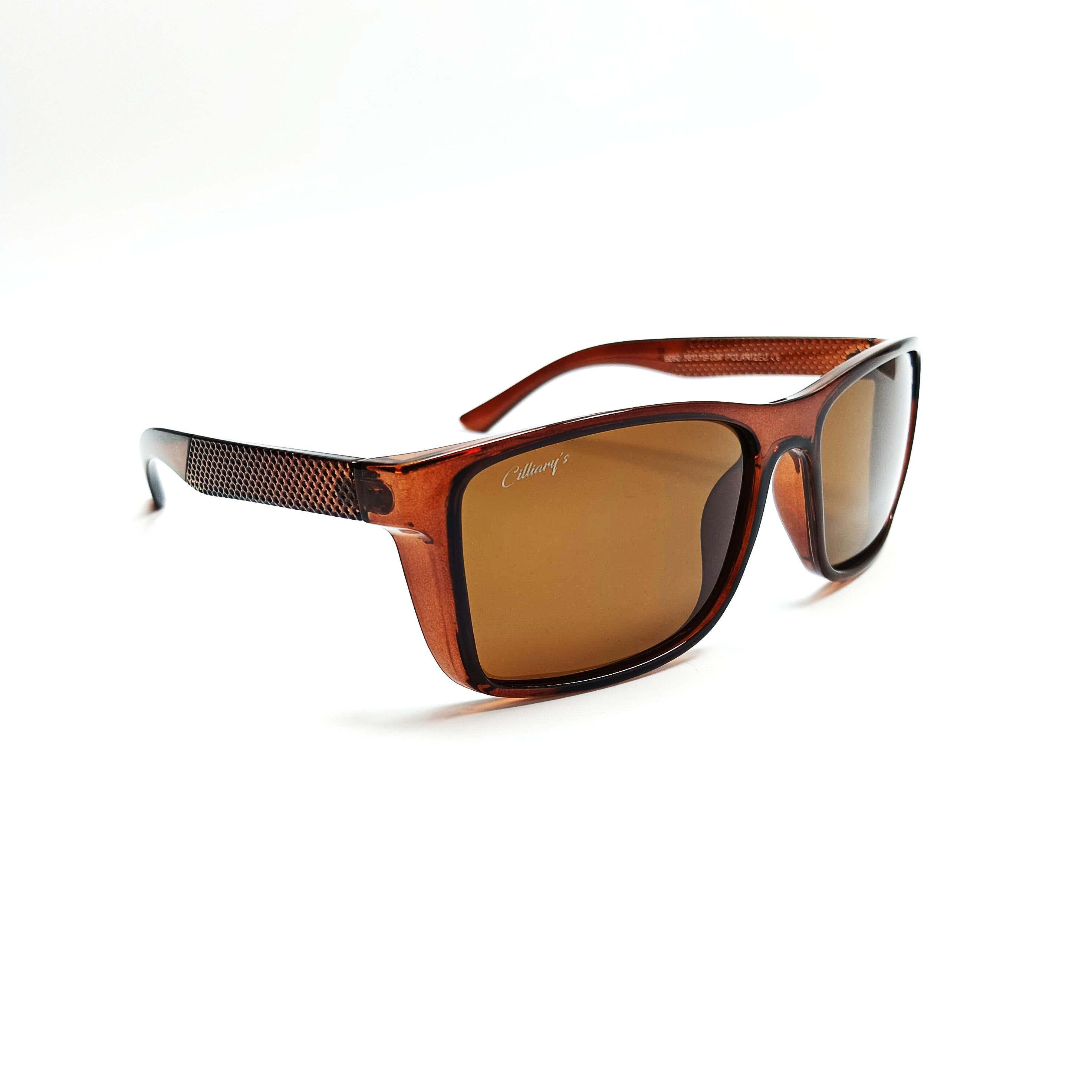 Blaze Polarized glossy Brown (Mens)