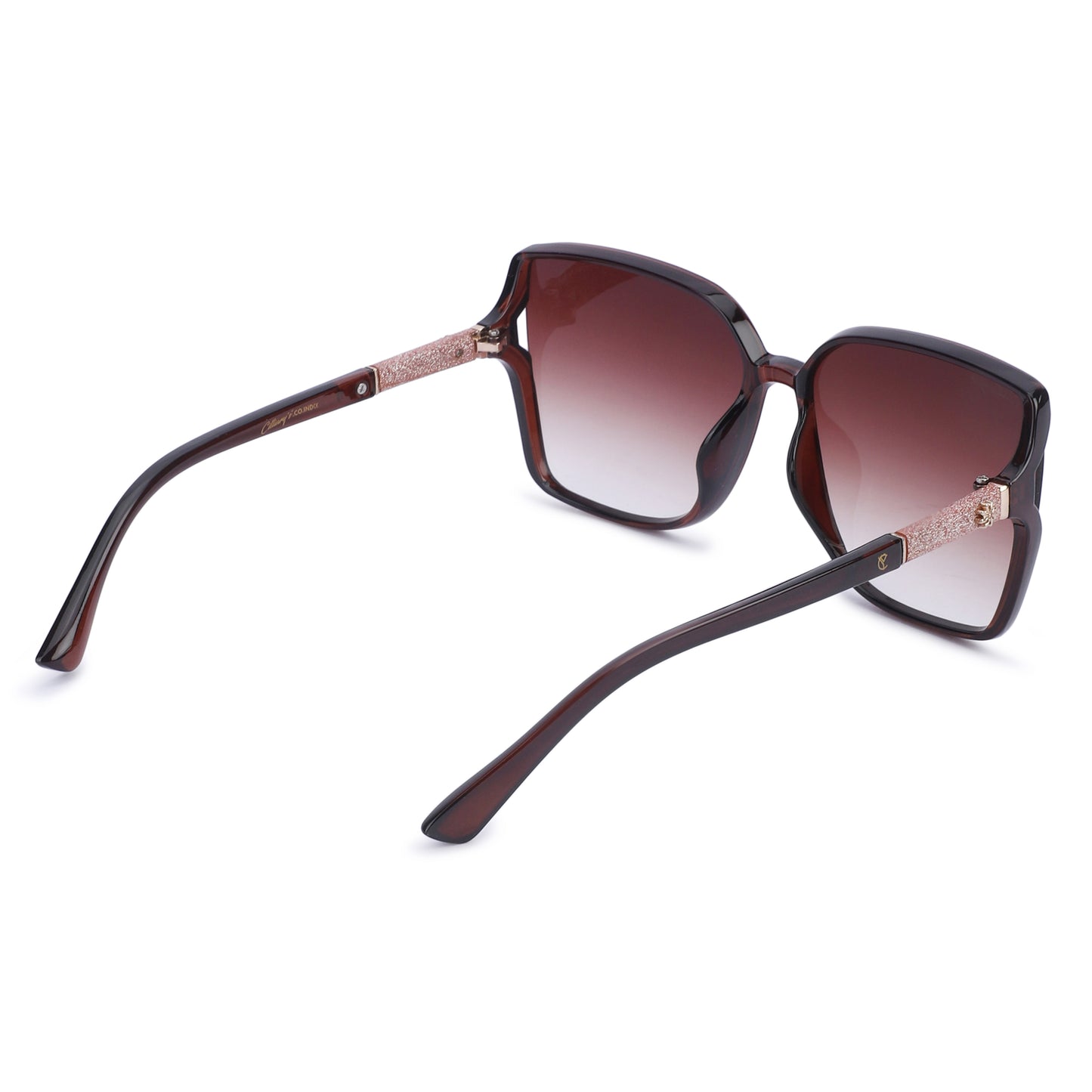 Cilliary's Cocoa Women's Luxury UV400 Sunglasses| Size 63-14-141 (Brown)