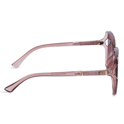 Cilliary's Cocoa Women's Luxury UV400 Sunglasses| Size 63-14-141 (Transbrown)