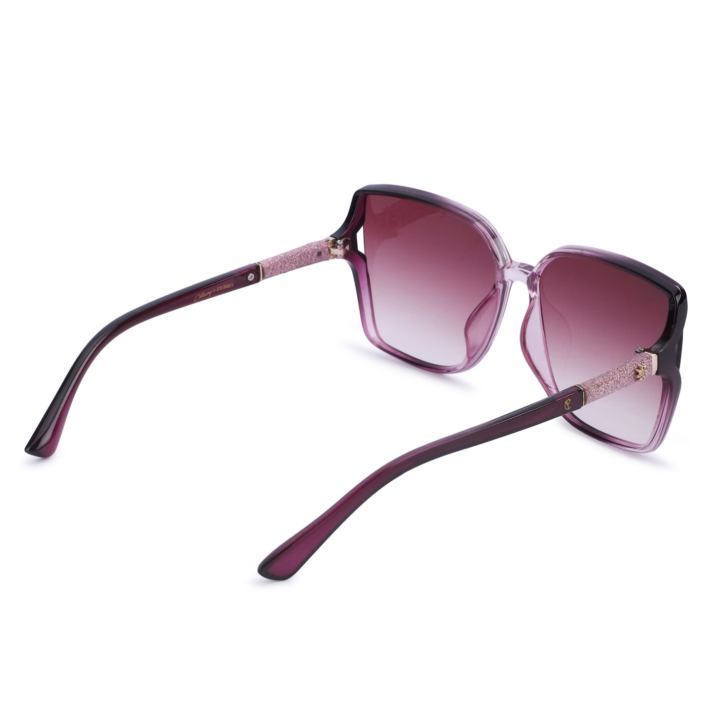 Cilliary's Cocoa Women's Luxury UV400 Sunglasses| Size 63-14-141 (TransPink)