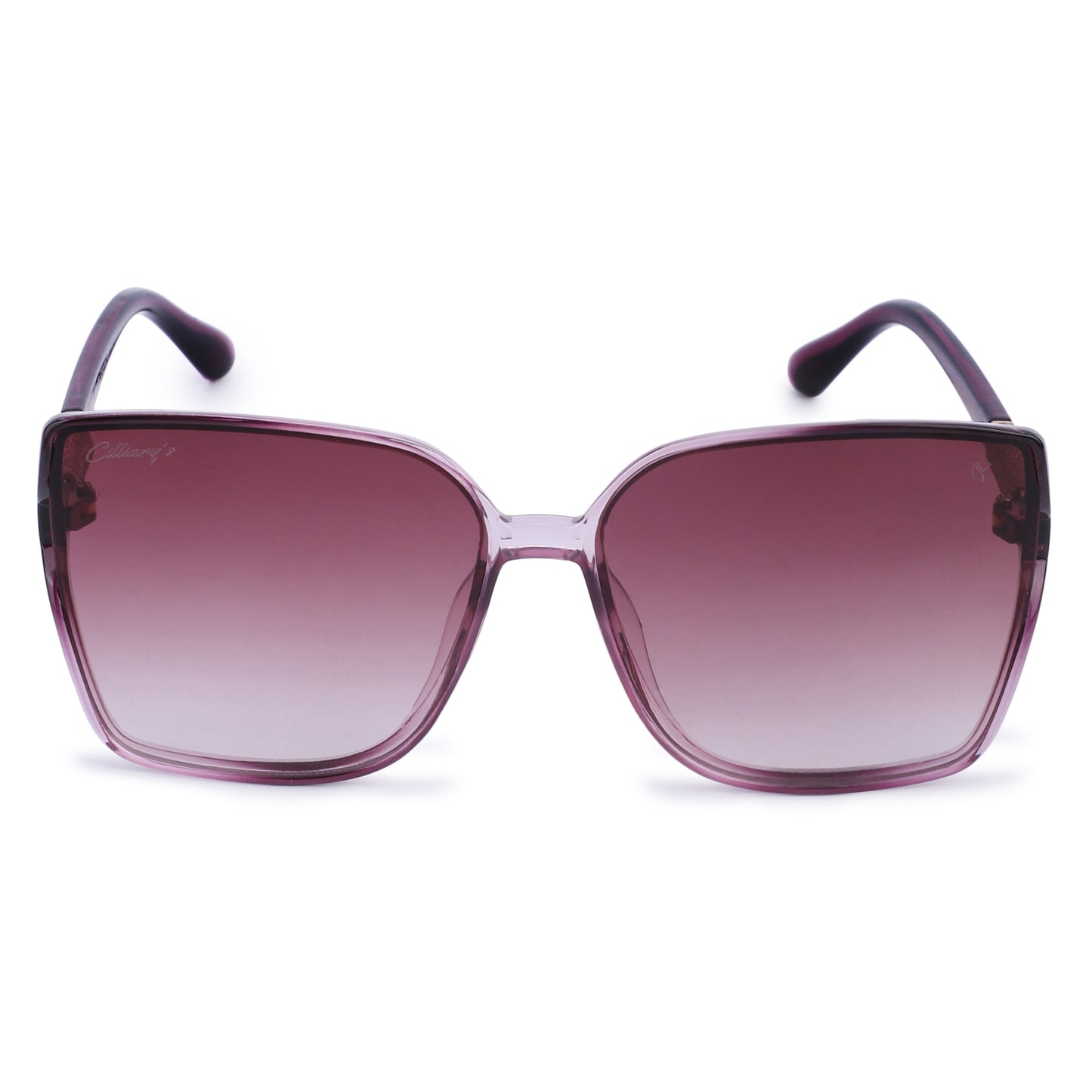 Cilliary's Cocoa Women's Luxury UV400 Sunglasses| Size 63-14-141 (TransPink)