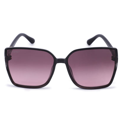 Cilliary's Cocoa Women's Luxury UV400 Sunglasses| Size 63-14-141 (BlackPink)