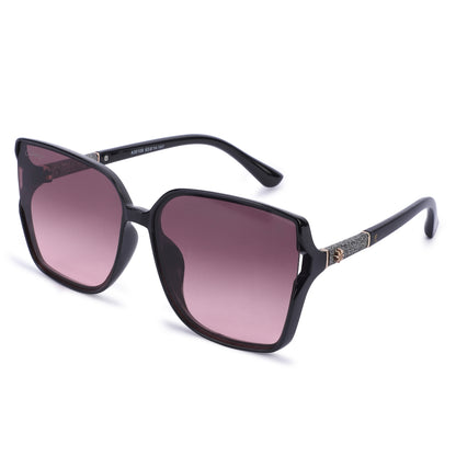 Cilliary's Cocoa Women's Luxury UV400 Sunglasses| Size 63-14-141 (BlackPink)
