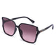 Cilliary's Cocoa Women's Luxury UV400 Sunglasses| Size 63-14-141 (BlackPink)