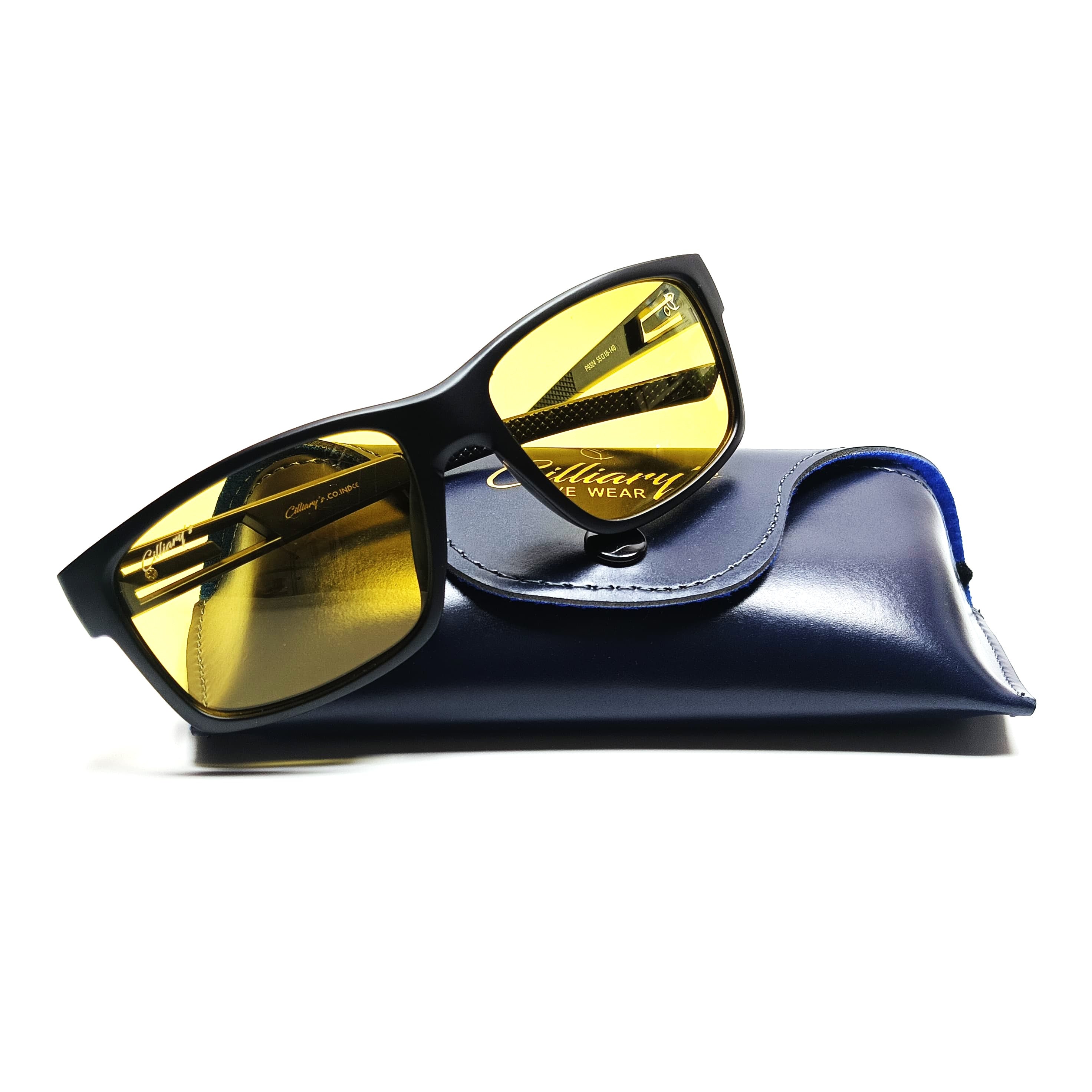 Curve Polarized Matte Black Yellow Lens (Mens)