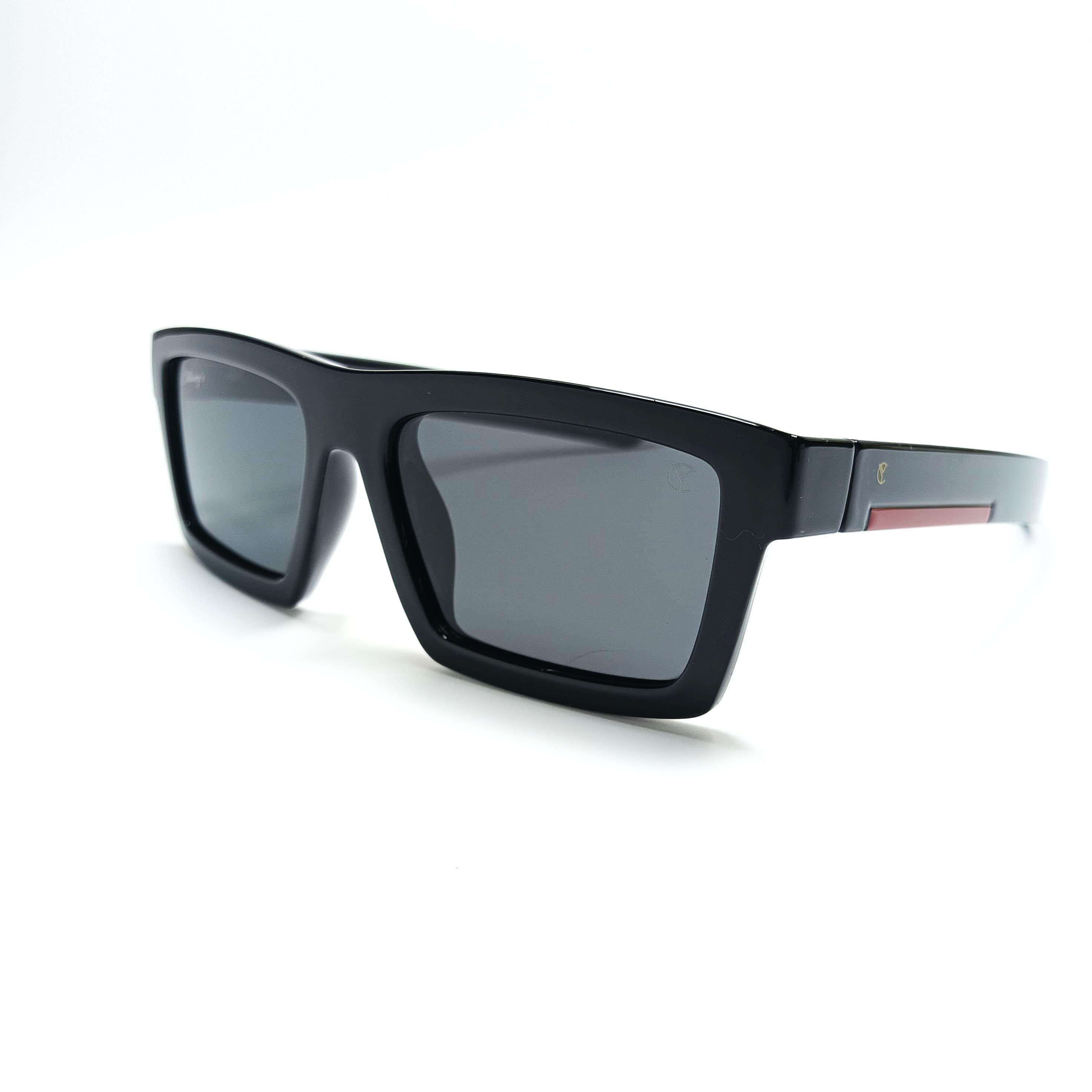 Glecks Polarized Glossy Black (Mens)