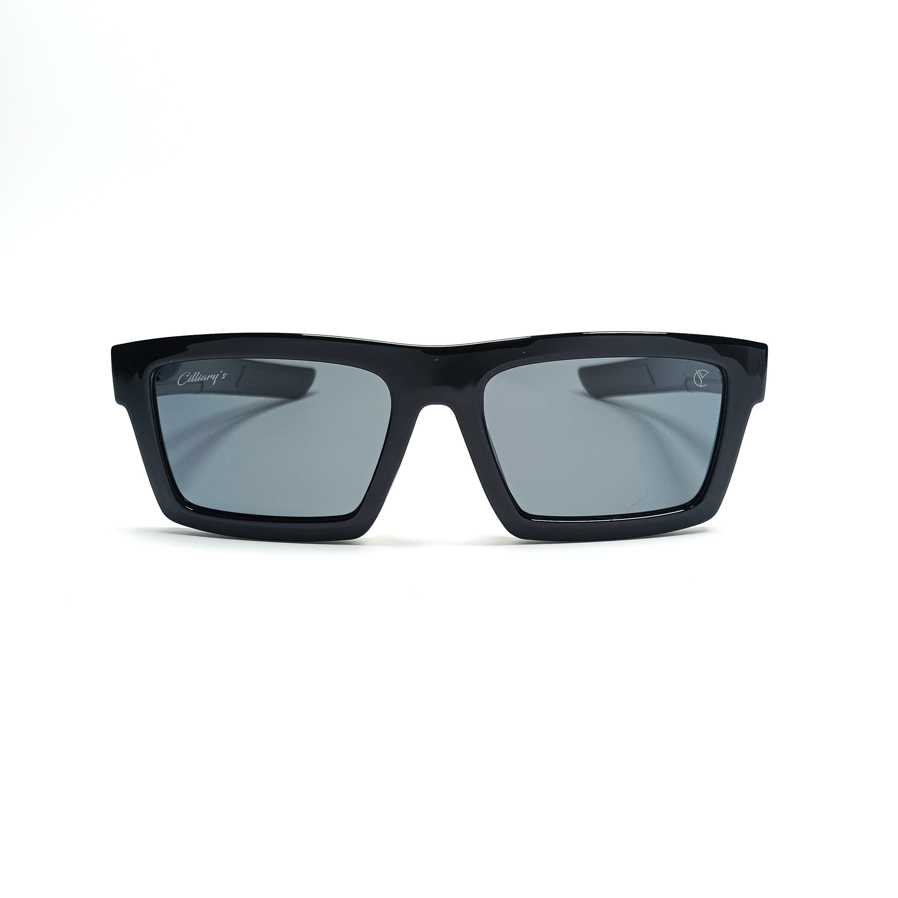 Glecks Polarized Glossy Black (Mens)
