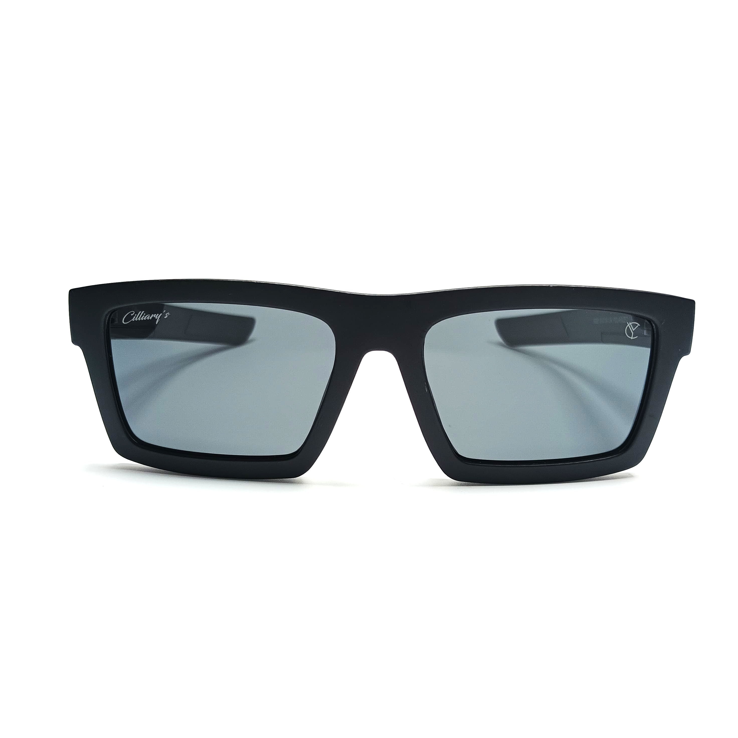 Glecks Polarized Matte Black (Mens)