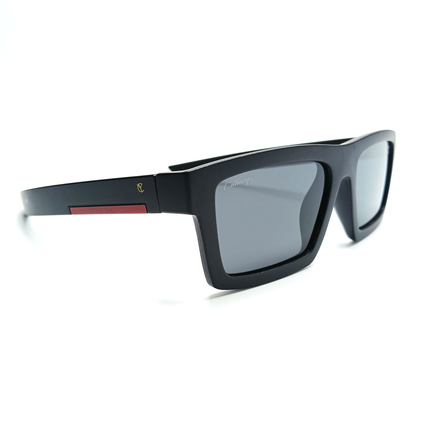 Glecks Polarized Matte Black (Mens)