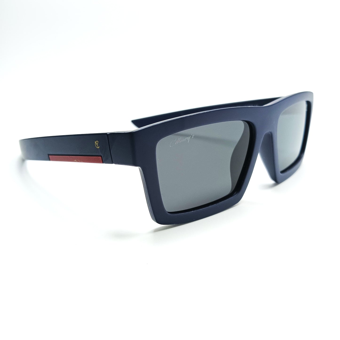 Glecks Polarized Matte Blue (Mens)