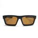 Glecks Polarized Matte Brown (Mens)