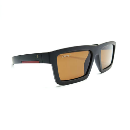 Glecks Polarized Matte Brown (Mens)