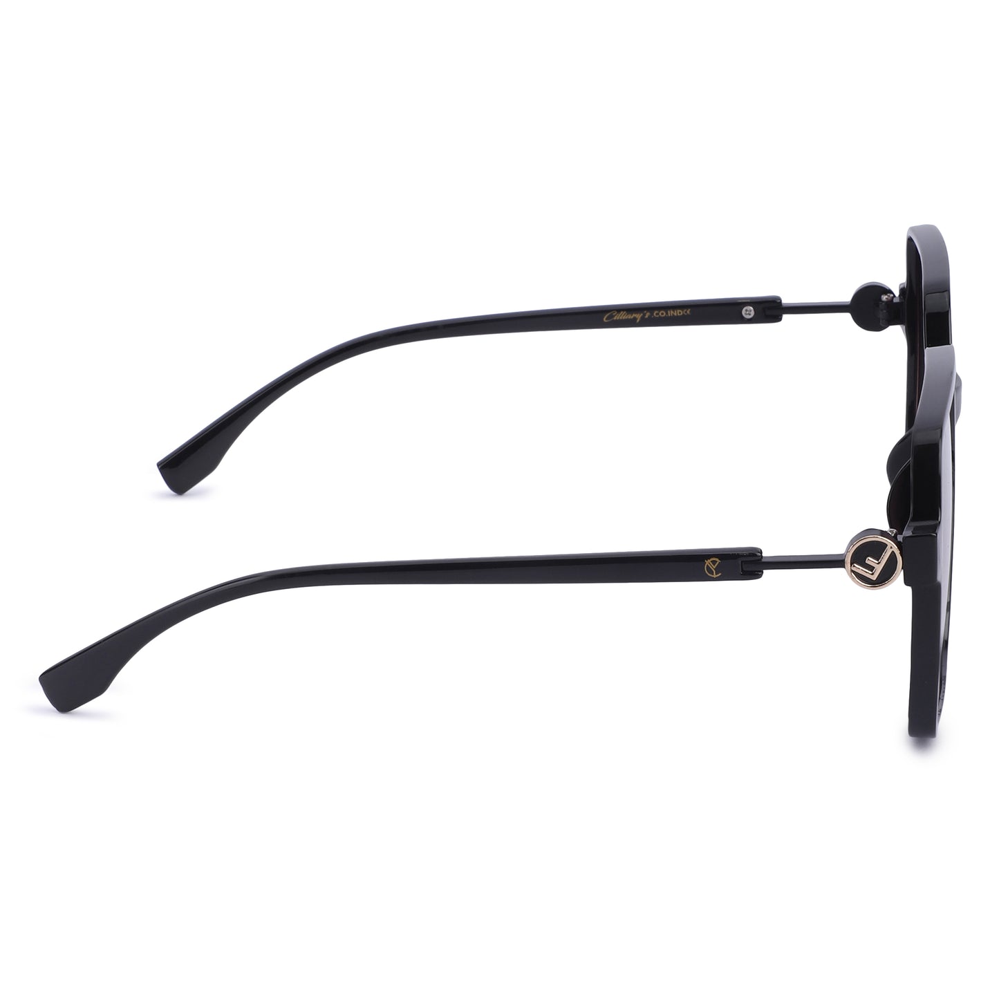 Cilliary's Honey Women's Designer Sunglasses | Size 59-15-148 (BlackPink)