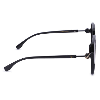 Cilliary's Honey Women's Designer Sunglasses | Size 59-15-148 (BlackPink)
