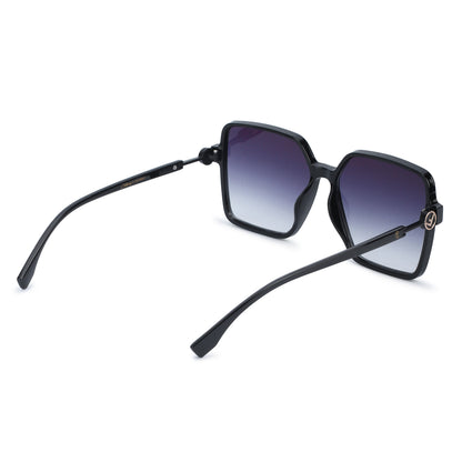 Cilliary's Honey Women's Designer Sunglasses | Size 59-15-148 (Black)