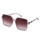 Cilliary's Honey Women's Designer Sunglasses | Size 59-15-148 (TransBrown)