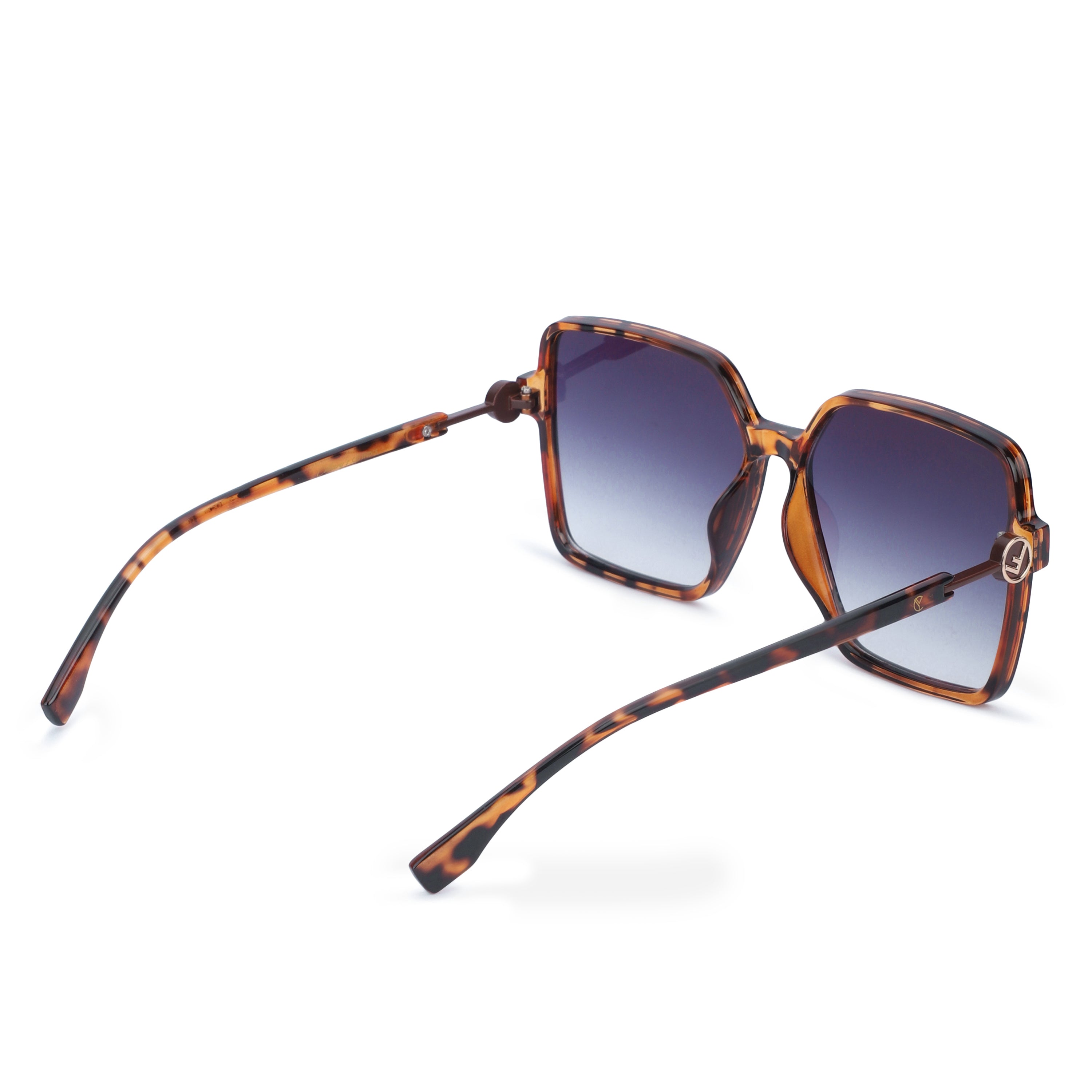 Honey Glint Anti U.V Leopard Blue