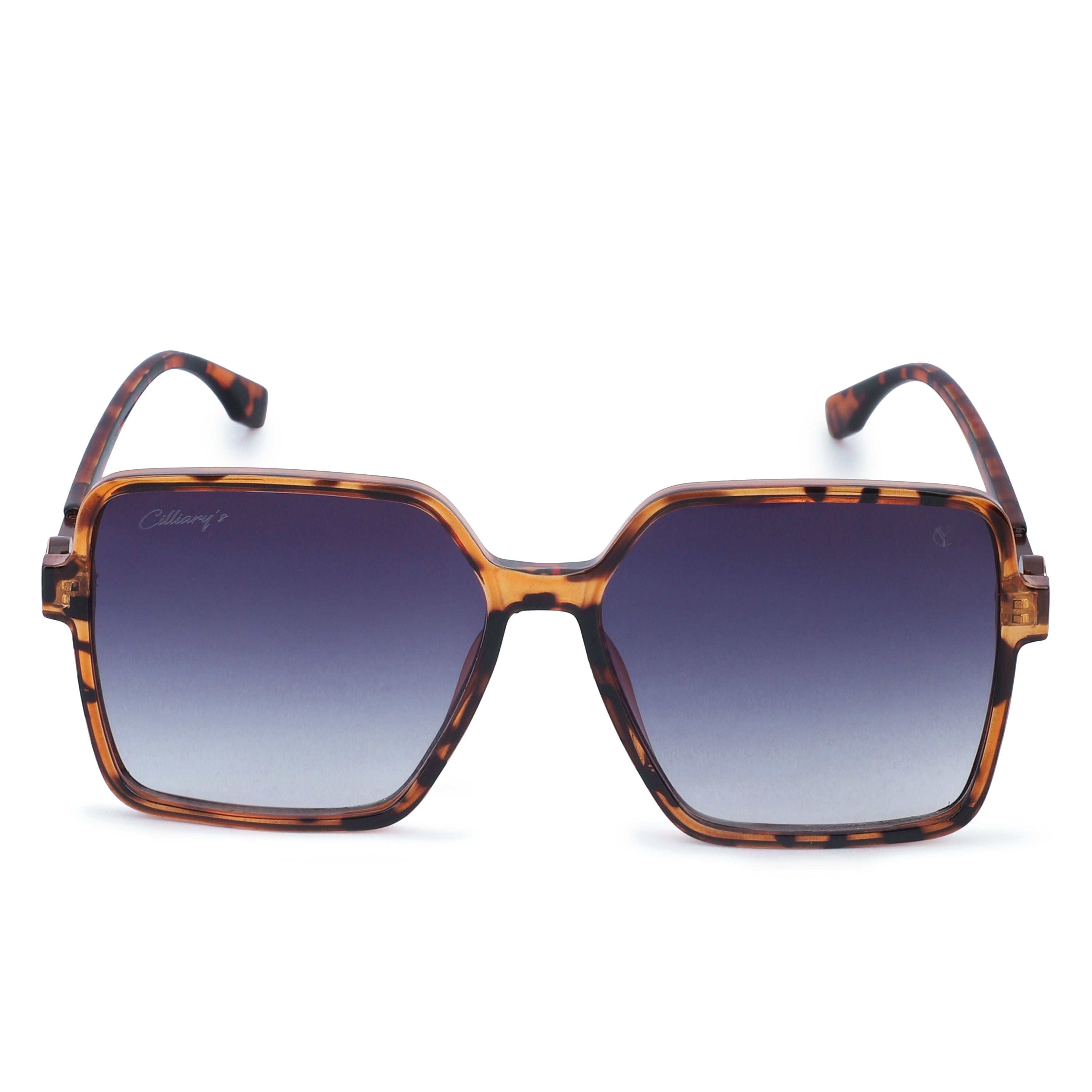 Honey Glint Anti U.V Leopard Blue