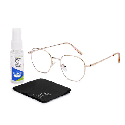 3143 HEXX Bluecut Lenses (Gold)