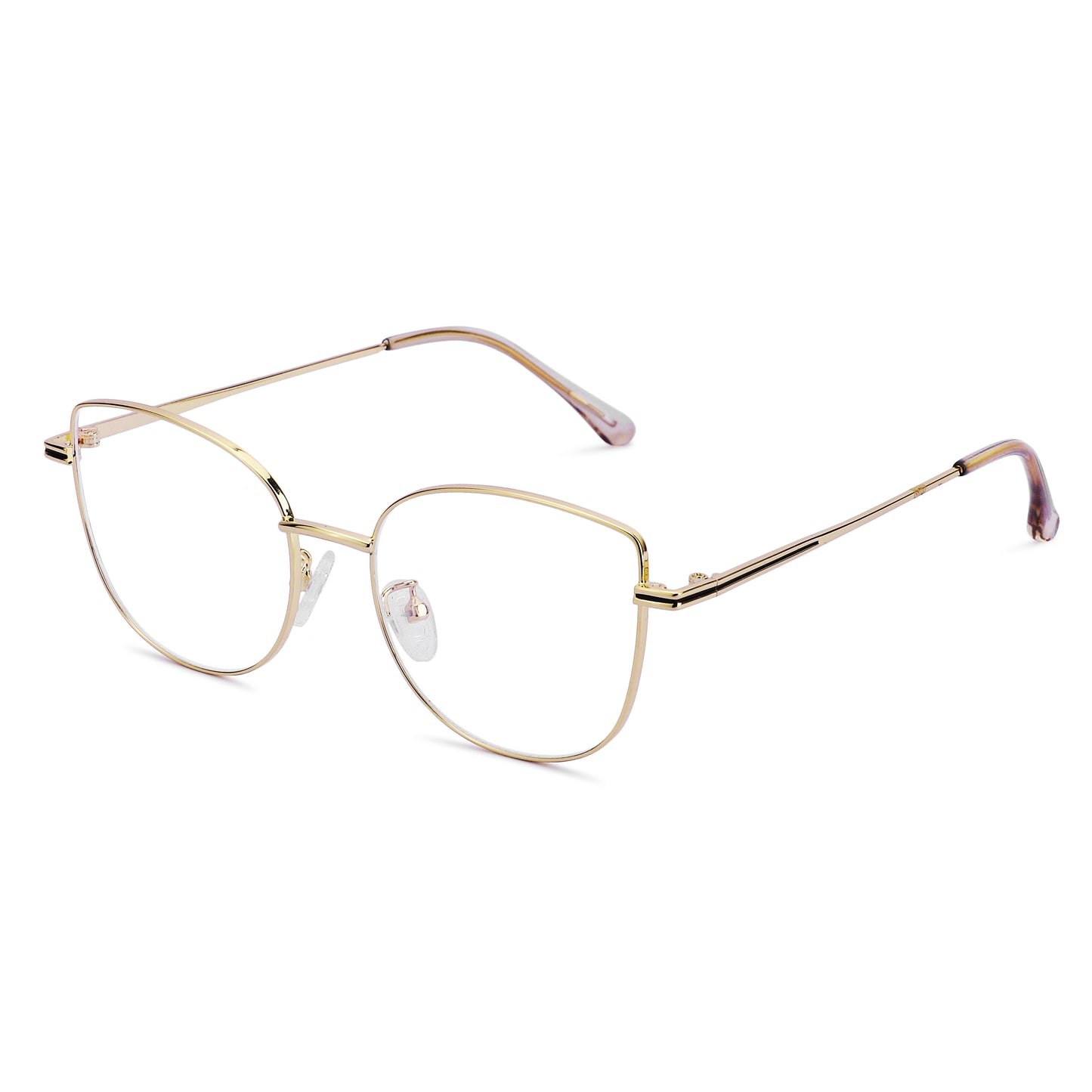 887 Blue Cut Eyewear | 51-17-140 Cat Eye Computer Glasses (Gold)