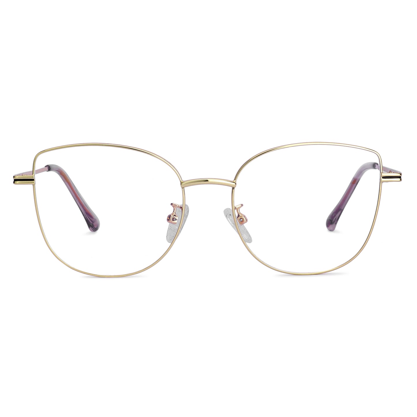 887 Blue Cut Eyewear | 51-17-140 Cat Eye Computer Glasses (Gold)
