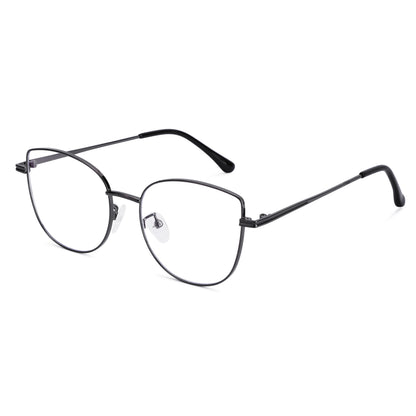 887 Blue Cut Eyewear | 51-17-140 Cat Eye Computer Glasses (Grey)