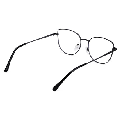 887 Blue Cut Eyewear | 51-17-140 Cat Eye Computer Glasses (Grey)