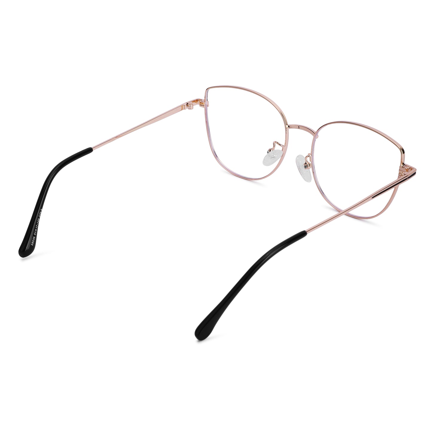 887 Blue Cut Eyewear | 51-17-140 Cat Eye Computer Glasses (GoldBlack)