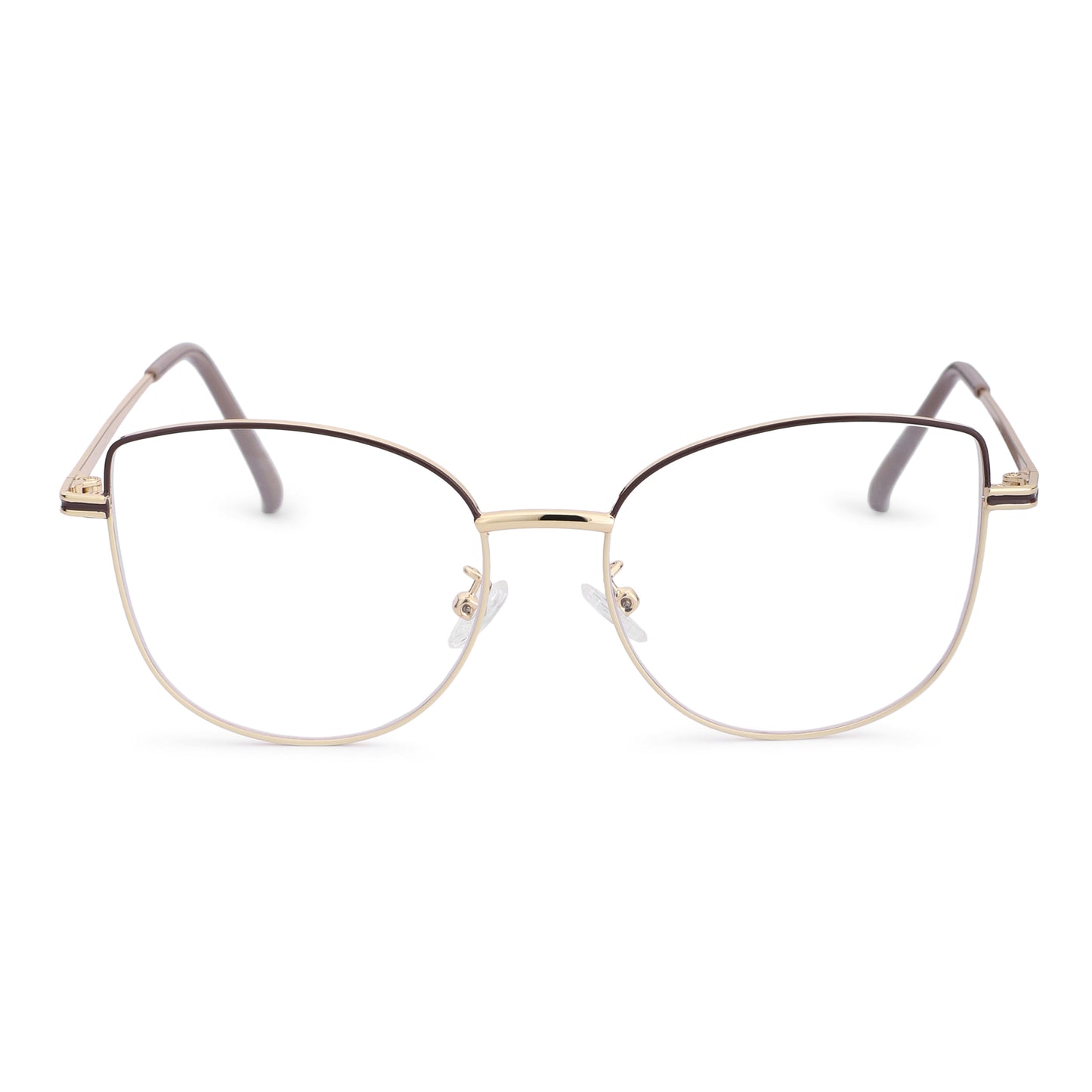887 Blue Cut Eyewear | 51-17-140 Cat Eye Computer Glasses (GoldBrown)