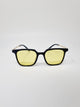 Junior Sunglass Yellow ( Kids, Square, Medium )