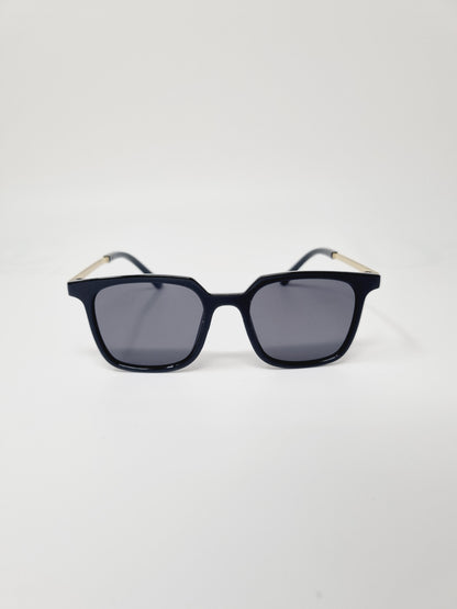 Junior Sunglass Black ( Kids, Square, Medium )