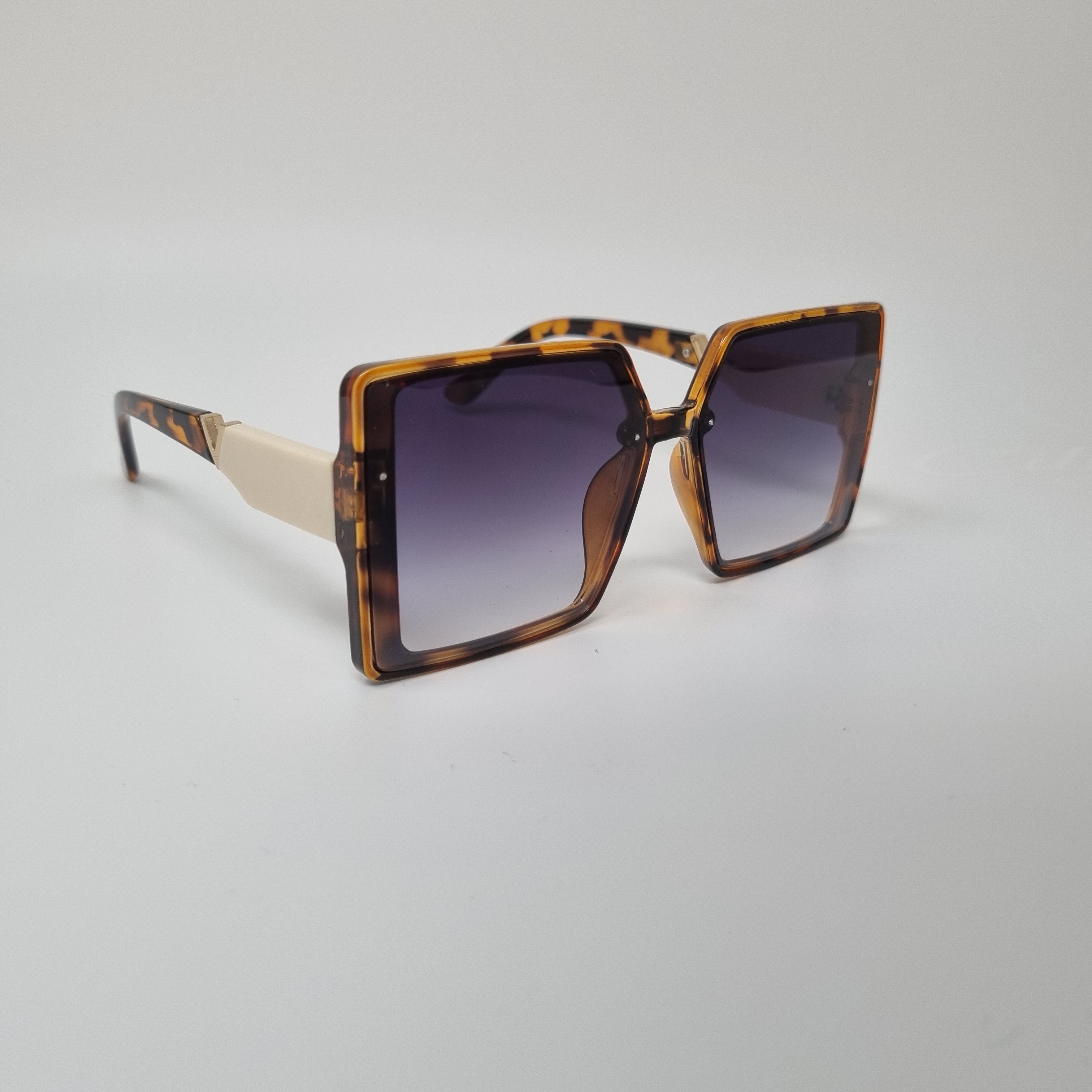 Radikle ( Women, Square, Oversized ) Leopard Brown