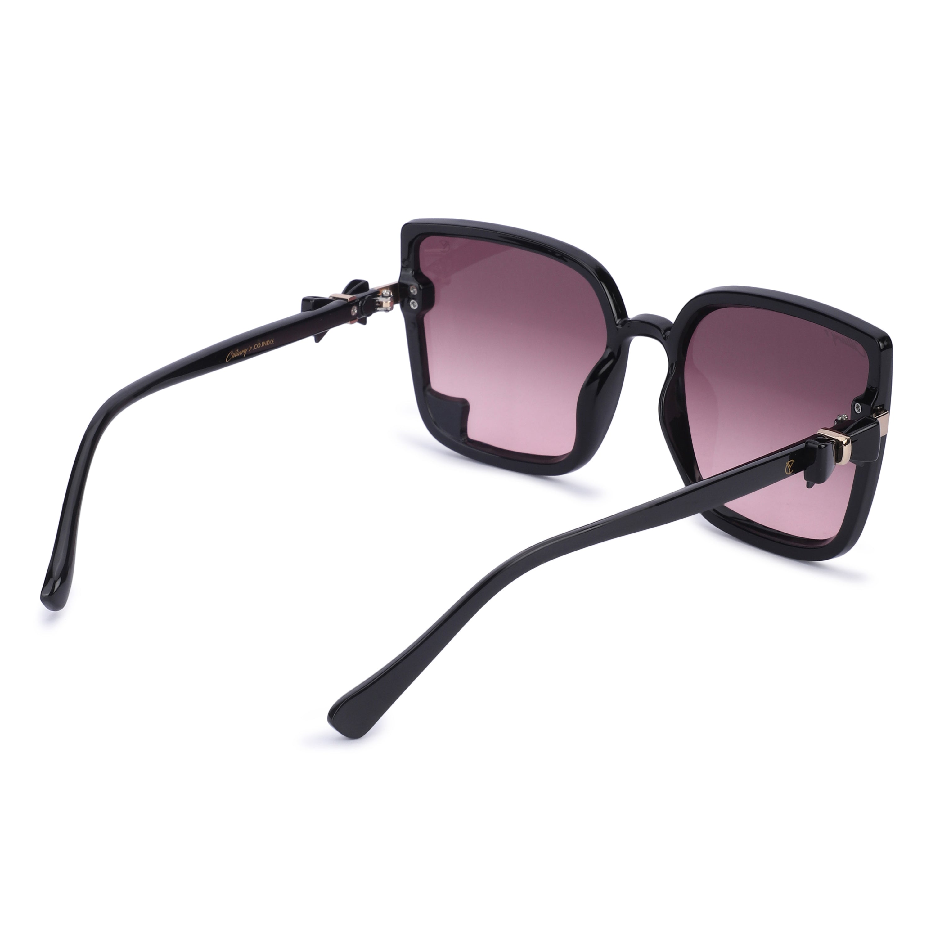 Luxe Ribbon Anti U.V Black With Pink