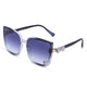Cilliary's Women’s Premium Square Sunglasses | UV400 Protection | Fashion Eyewear | Lightweight Designer Sunglasses for Women (TransBlue)