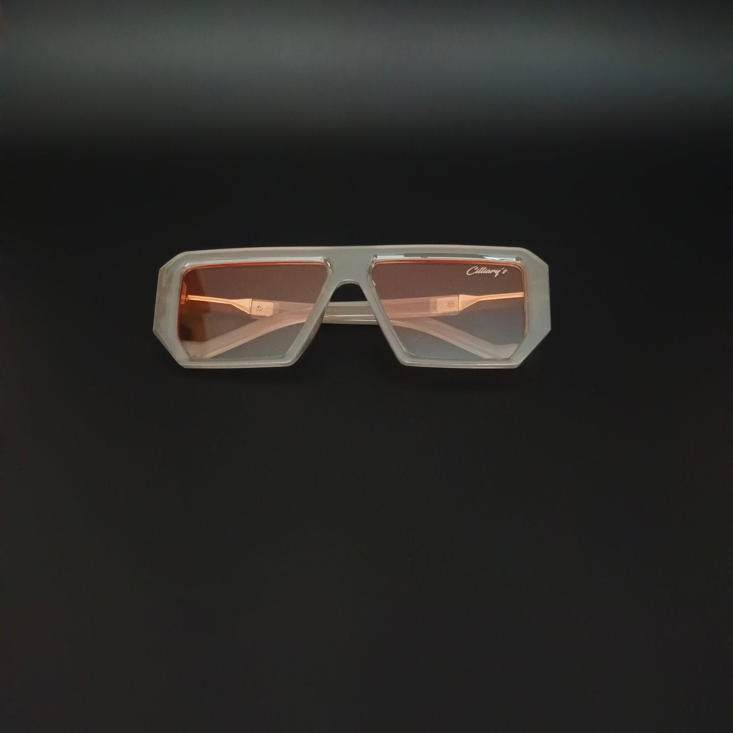 Muster Edge Pink Glass (Mens, Square)