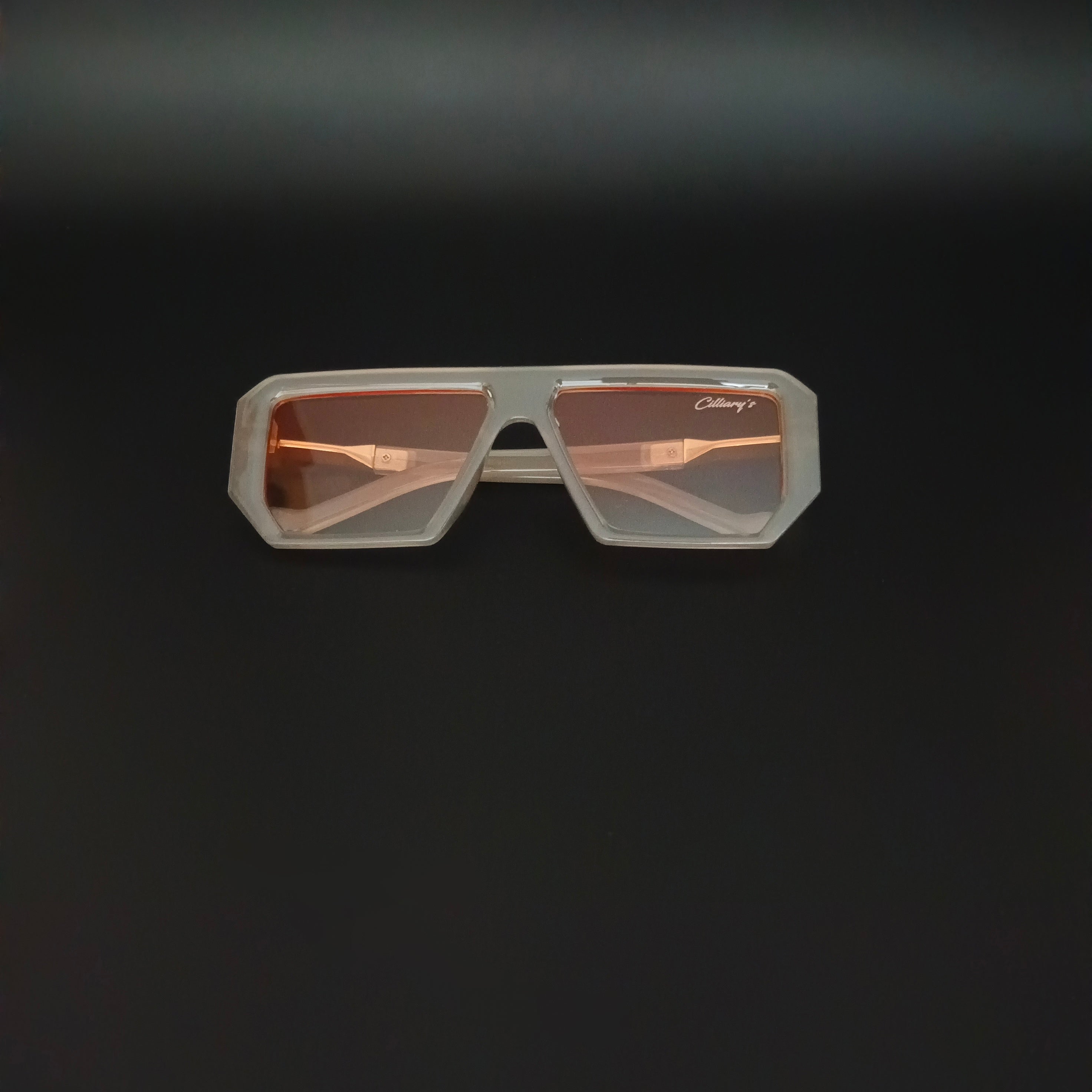 Muster Edge Pink Glass (Mens, Square)