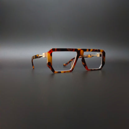 Muster Leopard Transparent (Mens, Square)