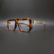 Muster Leopard Transparent (Mens, Square)