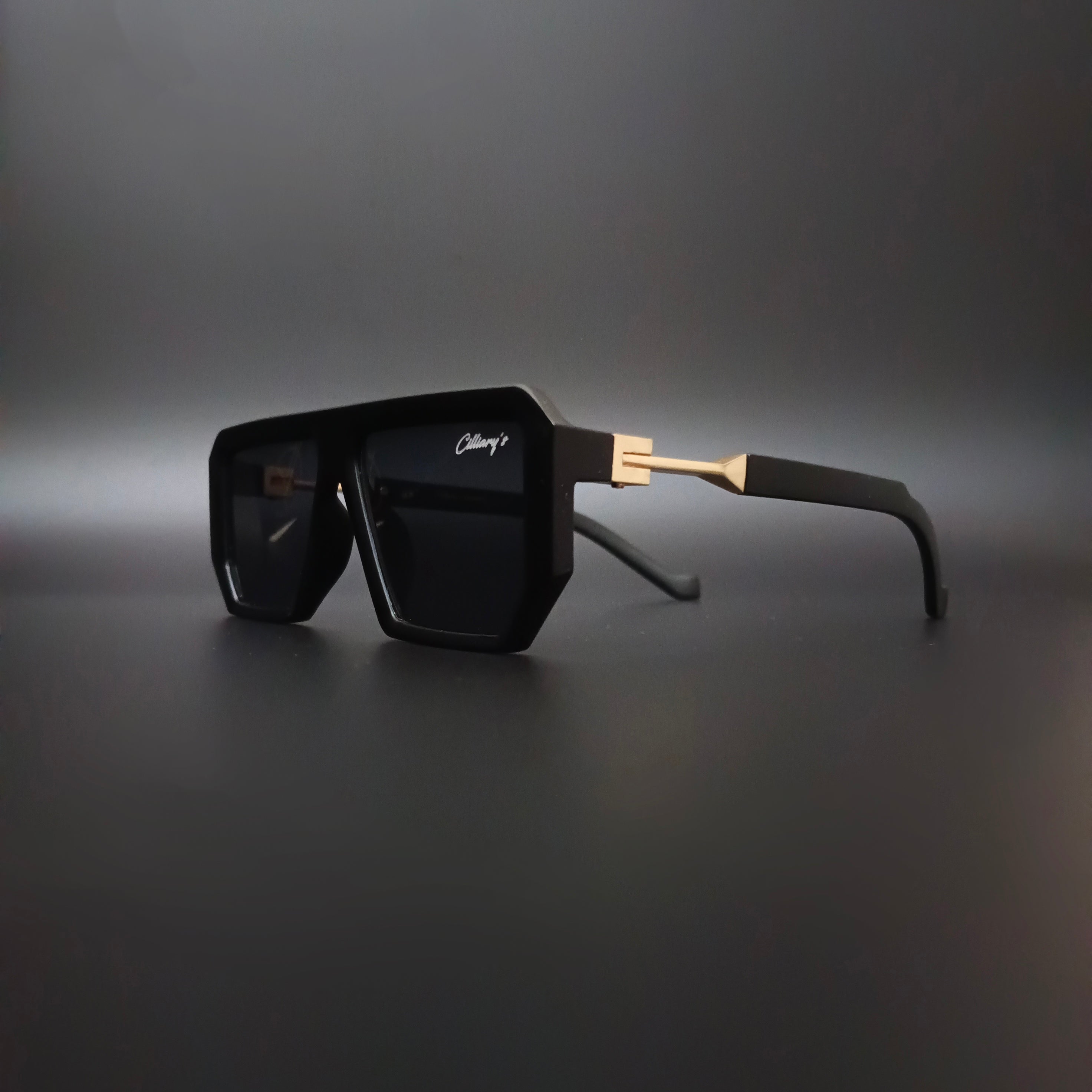 Muster Matte Black (Mens, Square)