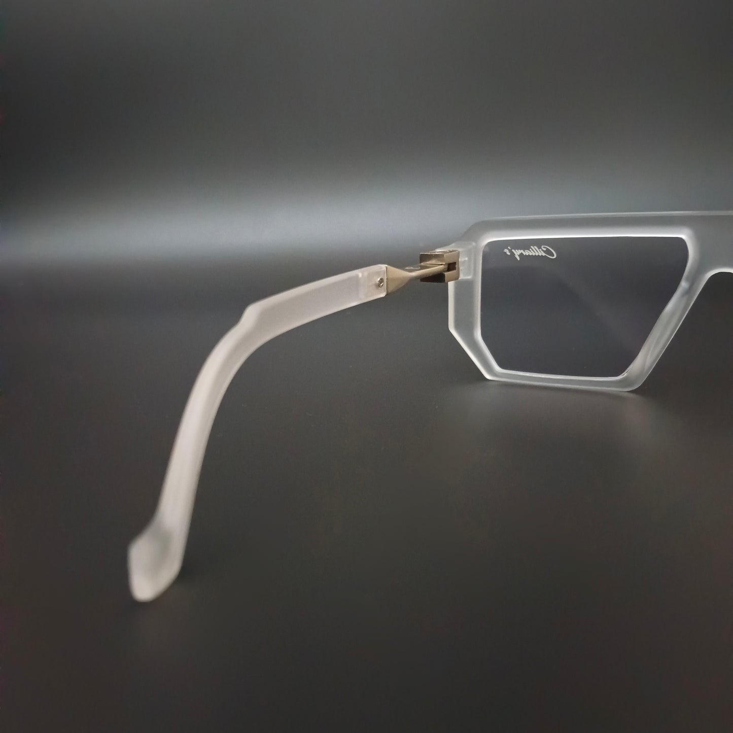 Muster Transparent Lens  (Mens, Square)